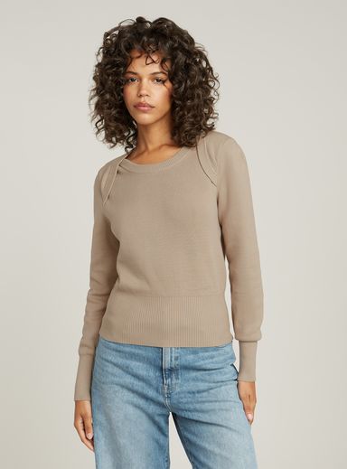 Moto Slim Knitted Sweater